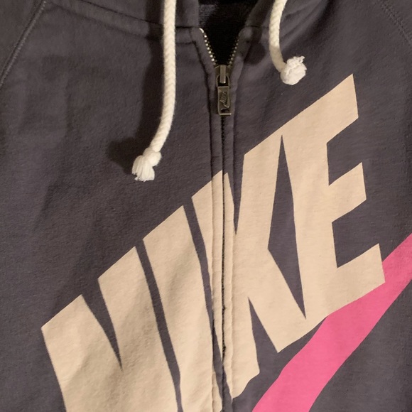 💜3/$12 Nike Zip Up Hoodie - Picture 3 of 3